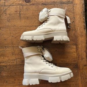 Steve Madden combat boots